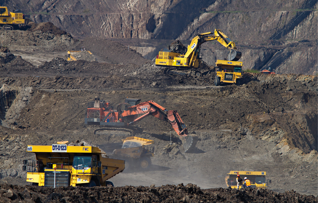 Mineral refining plant